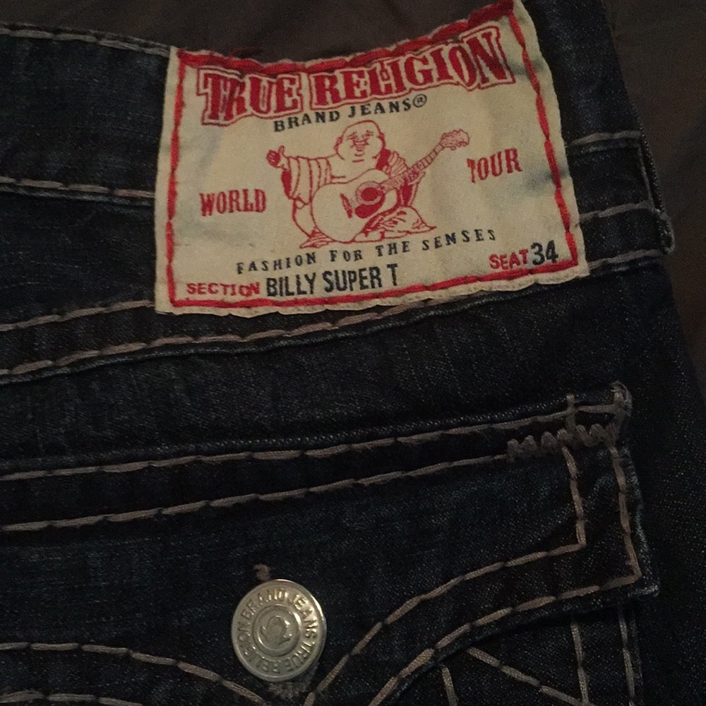 Men’s size 36 True Religion jeans